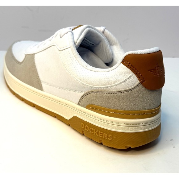 Dockers Men's Frederick Casual Lace-Up Sneaker Shoes White Size 11M NWT/BOX - Picture 7 of 10